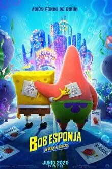 Bob Esponja: Un Héroe al Rescate El poster de la !película