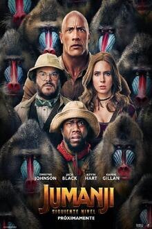 Jumanji: Siguiente Nivel El poster de la !película