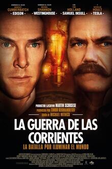La Guerra de las Corrientes El poster de la !película