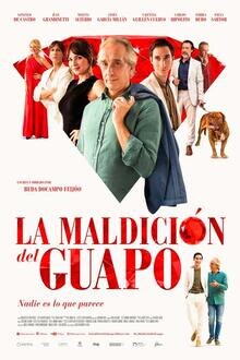 La maldición del guapo El poster de la !película
